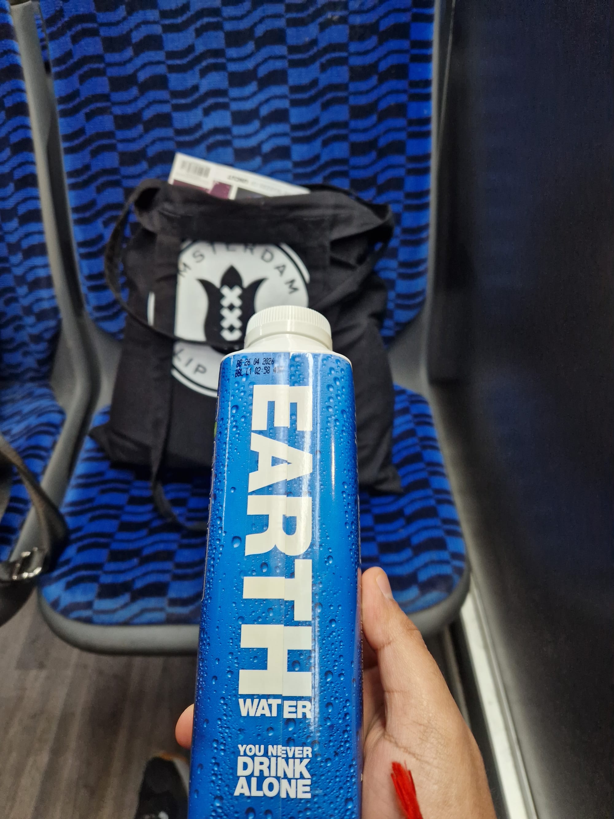 Earth water bottle