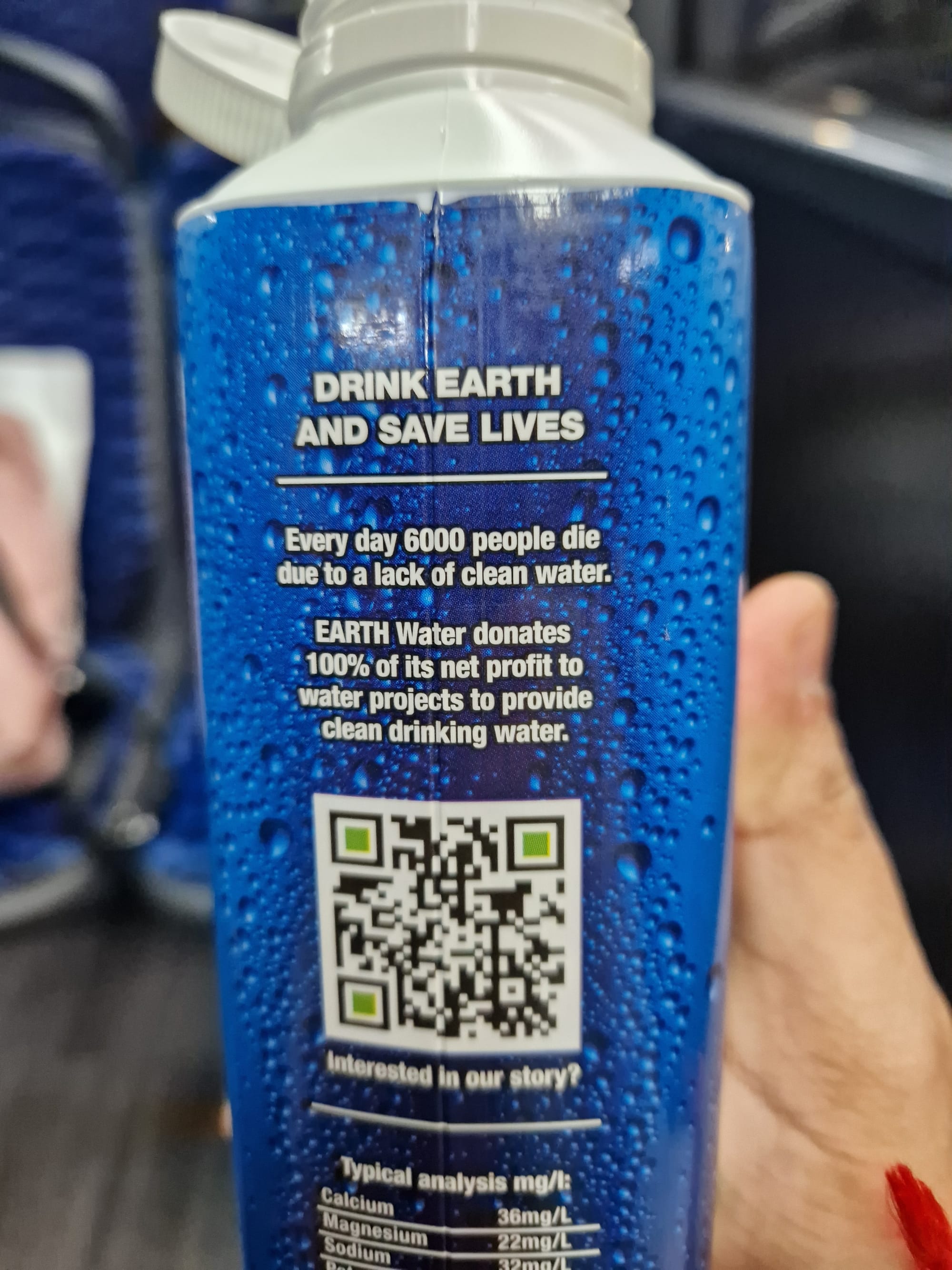  Earth Water bottle